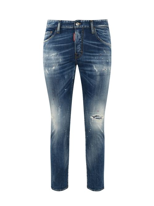 Pantalone skater  con strappi e abrasioni DSQUARED2 | S74LB1551 S30342470